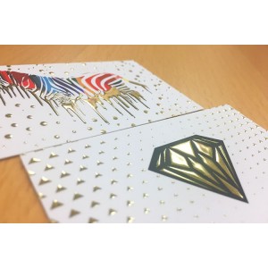 Business Card Raised Foil