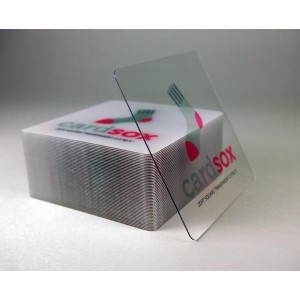 Clear Plastic Business Card